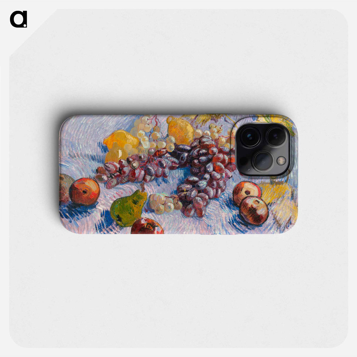 Grapes, Lemons, Pears, and Apples - フィンセント ファン ゴッホ Phone Case.