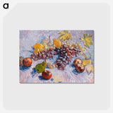 アートポストカード-Grapes, Lemons, Pears, and Apples - フィンセント ファン ゴッホ Postcard.