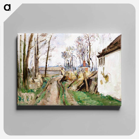 アートパネル-A Village Road near Auvers
 - イェール大学アートギャラリー Canvas.