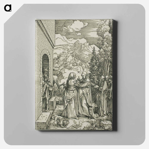 The Visitation - アルブレヒト デューラー Canvas.