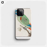 Blue-fronted amazon - アンセルムス ボエティウス デ ブート Phone Case.