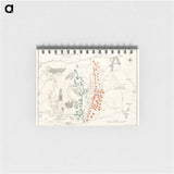The First and Second Battles of Newbury and the Siege of Donnington Castle during the Civil War - アンティーク地図 Memo.