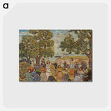 アートポストカード-Landscape with Figures
 - バーンズ・コレクション Postcard.