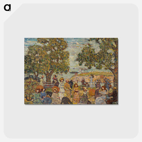 アートポストカード-Landscape with Figures
 - バーンズ・コレクション Postcard.