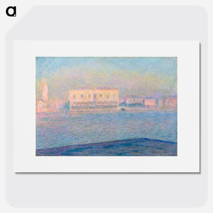 The Doge's Palace Seen from San Giorgio Maggiore Poster.