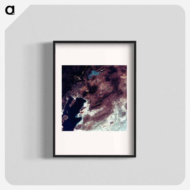アートポスター-Aerial View of Salt Lake City
 - 上空からの地球 Poster.