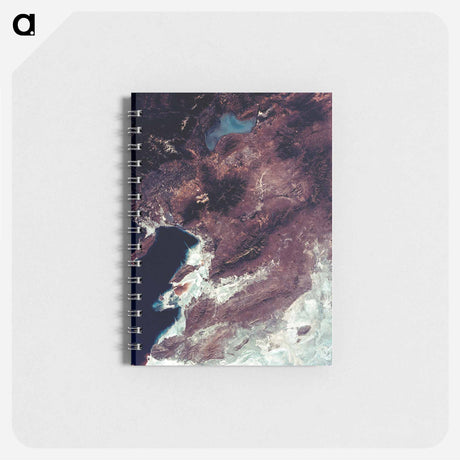 アートメモ帳-Aerial View of Salt Lake City
 - 上空からの地球 Memo.