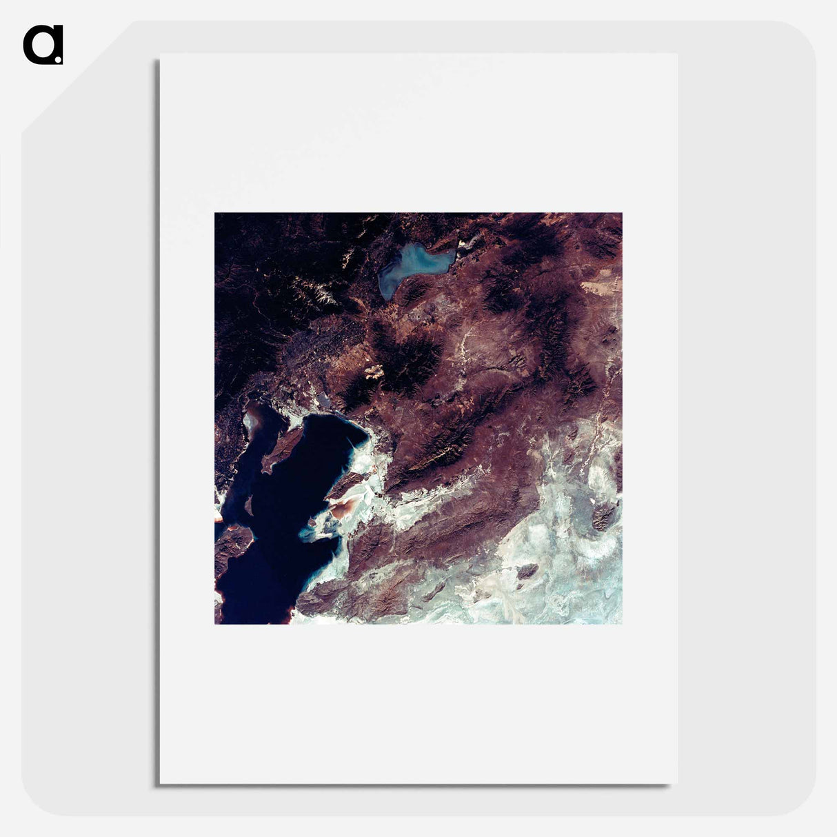 アートポスター-Aerial View of Salt Lake City
 - 上空からの地球 Poster.