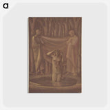 アートポストカード-Bath of Venus - エドワード バーン ジョーンズ Postcard.