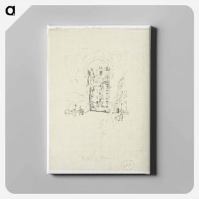 アートパネル-Gate of Elvira, Granada
 - ジョセフ ペネル Canvas.