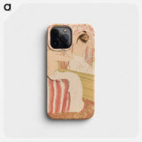 The Coiffure - Mary Cassatt Phone Case.