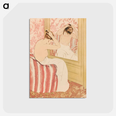 アートポストカード-The Coiffure - メアリー カサット Postcard.