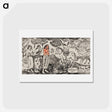 アートポストカード-Change of Residence - ポール ゴーギャン Postcard.
