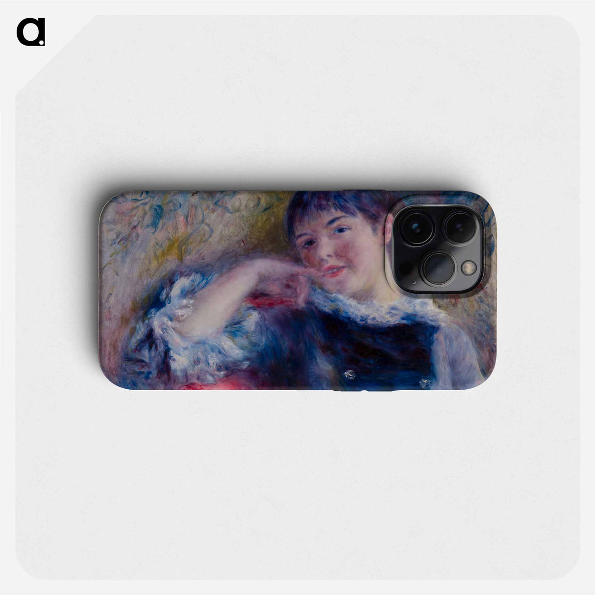 The Dreamer - Pierre Auguste Renoir Phone Case.