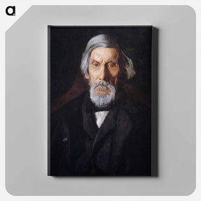 アートパネル-Portrait of William H. MacDowell - トーマス エイキンズ Canvas.