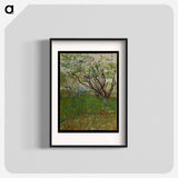 The Flowering Orchard - Vincent van Gogh Poster.