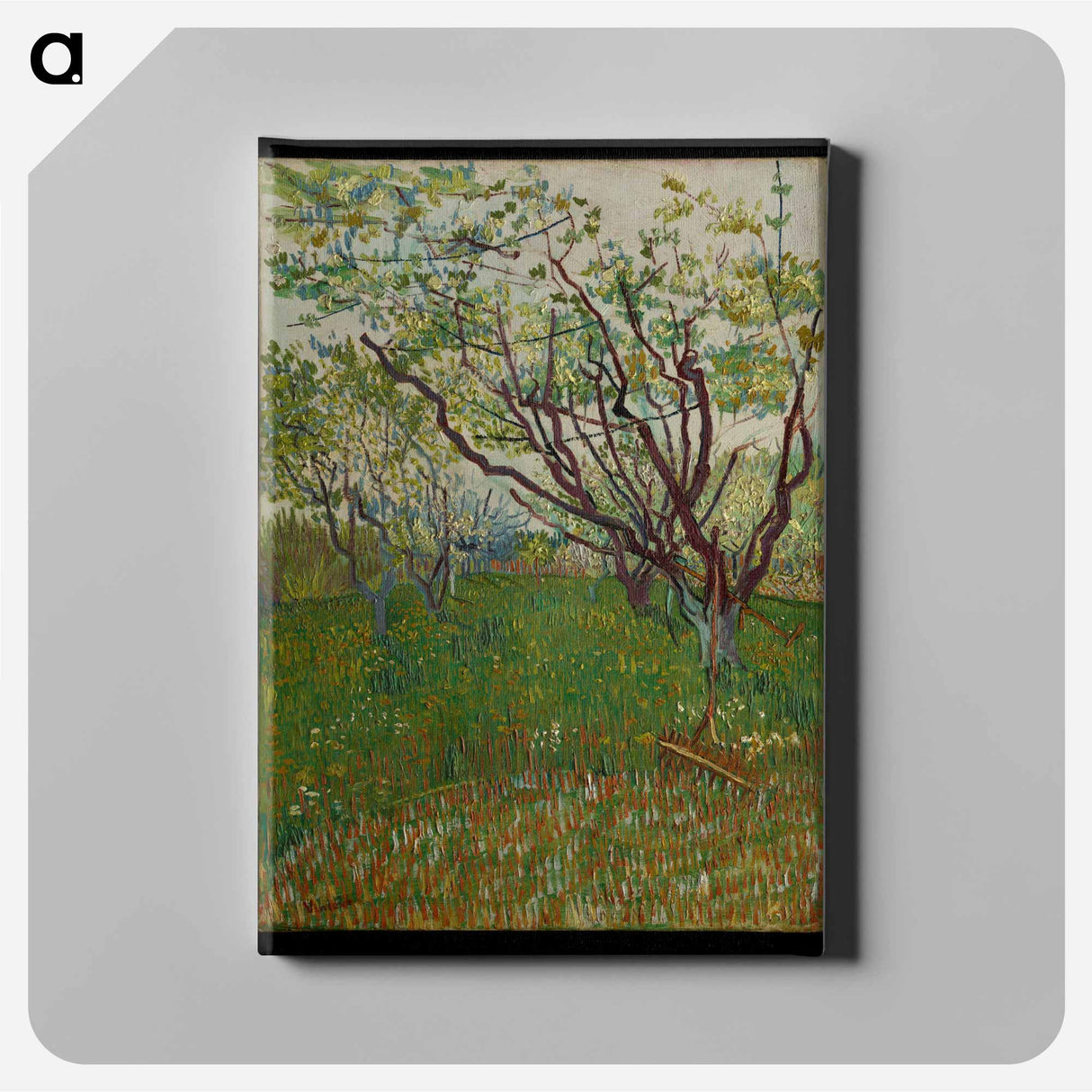 The Flowering Orchard - フィンセント ファン ゴッホ Canvas.