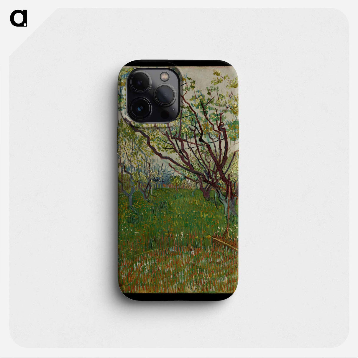 The Flowering Orchard - フィンセント ファン ゴッホ Phone Case.