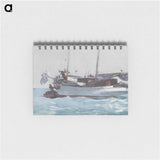 Taking on Wet Provisions (Schooner Marked Newport, K. W.) - ウィンスロー ホーマー Memo.