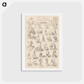 アートポストカード-Alfred Crowquill's Christmas
 - イェール大学アートギャラリー Postcard.