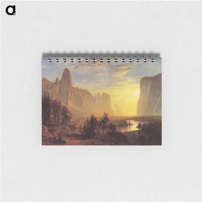 アートメモ帳-Yosemite Valley, Yellowstone Park - アルバート ビアスタット Memo.