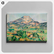 アートパネル-Mont Sainte-Victoire
 - バーンズ・コレクション Canvas.