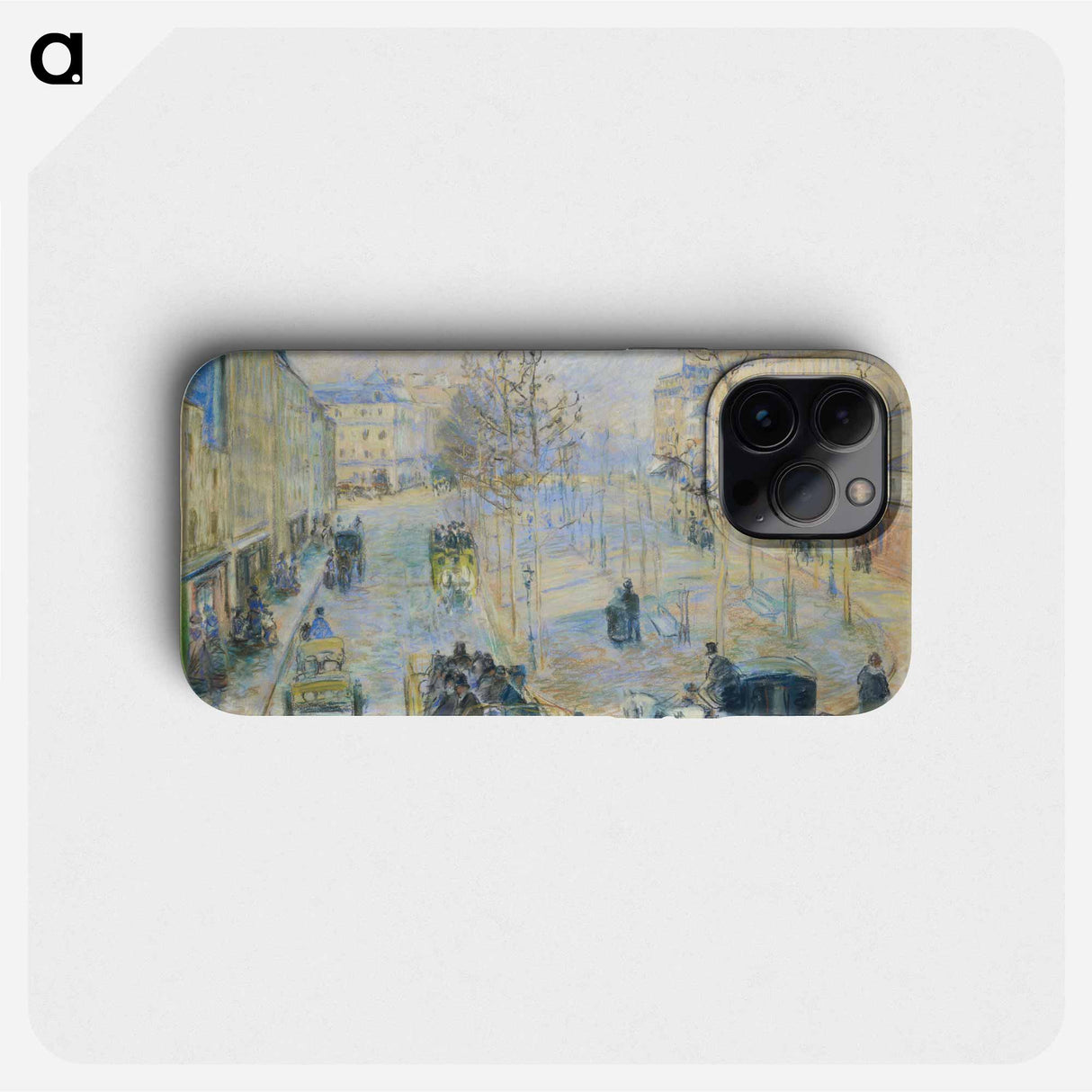 Boulevard Rochechouart - Camille Pissarro Phone Case.