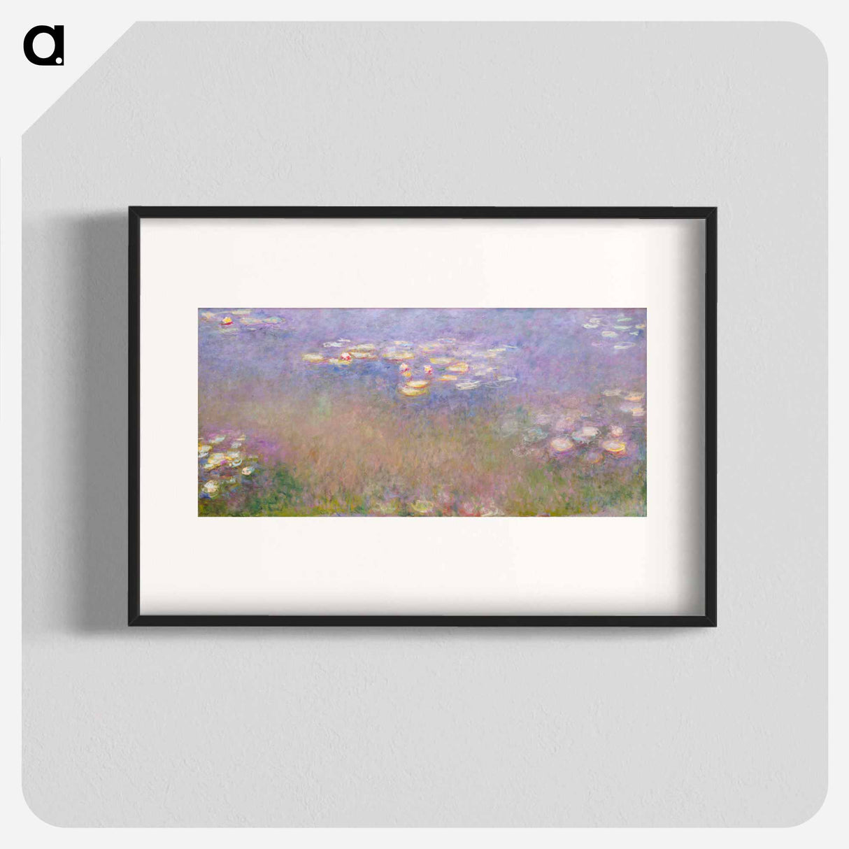 Claude Monet's Water Lilies - クロード モネ Poster.