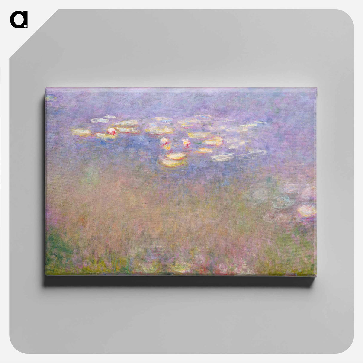 Claude Monet's Water Lilies - クロード モネ Canvas.