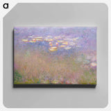 Claude Monet's Water Lilies - クロード モネ Canvas.