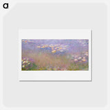 Claude Monet's Water Lilies - クロード モネ Postcard.