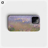 Claude Monet's Water Lilies - クロード モネ Phone Case.