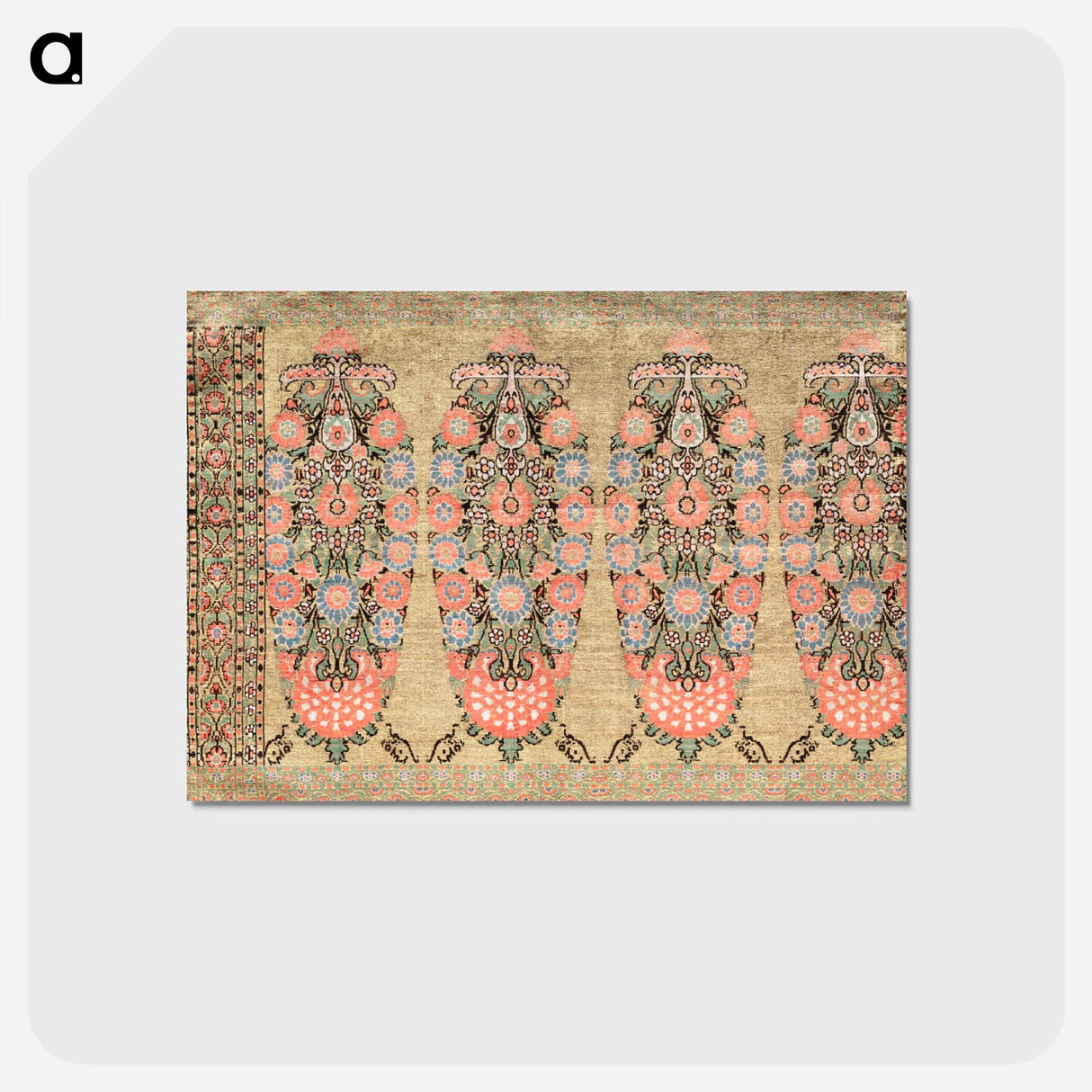 アートポストカード-Iranian Scarf
 - クリーブランド美術館 Postcard.