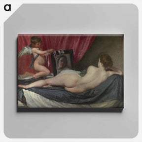 アートパネル-The Rokeby Venus - ディエゴ ベラスケス Canvas.