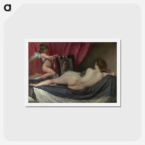 アートポストカード-The Rokeby Venus - ディエゴ ベラスケス Postcard.