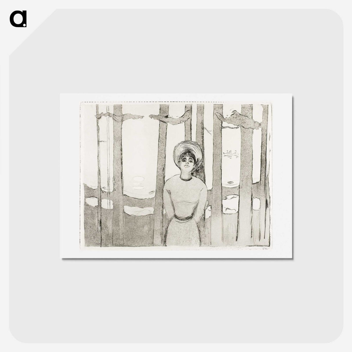 2-7_Edvard-Munch_hagaki