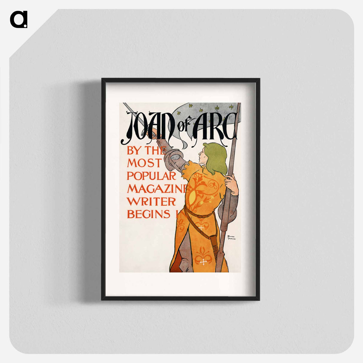 Joan of Arc - Edward Penfield Poster.