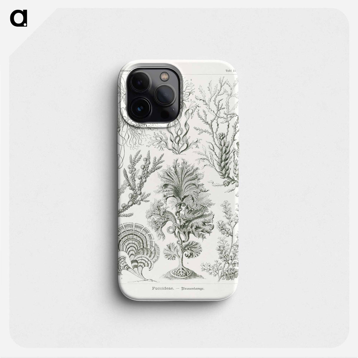 Fucoideae–Brauntange - エルンスト ヘッケル Phone Case.