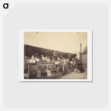 アートポストカード-Place de la Bastille [bouquiniste]
 - ウジェーヌ アジェ Postcard.