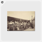 アートポストカード-Place de la Bastille [bouquiniste]
 - ウジェーヌ アジェ Postcard.