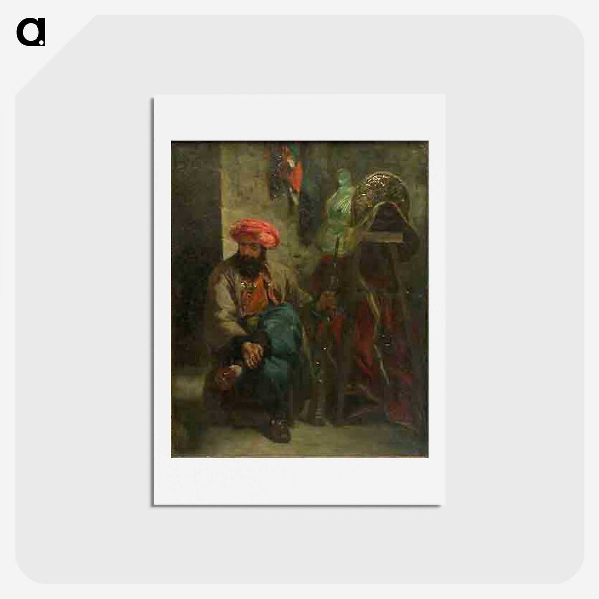 2-7_Eugene-Delacroix_hagaki