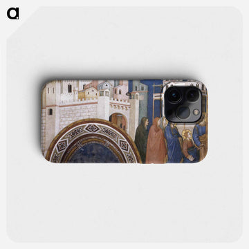 Return of Christ to Jerusalem - ジョット ディ ボンドーネ Phone Case.