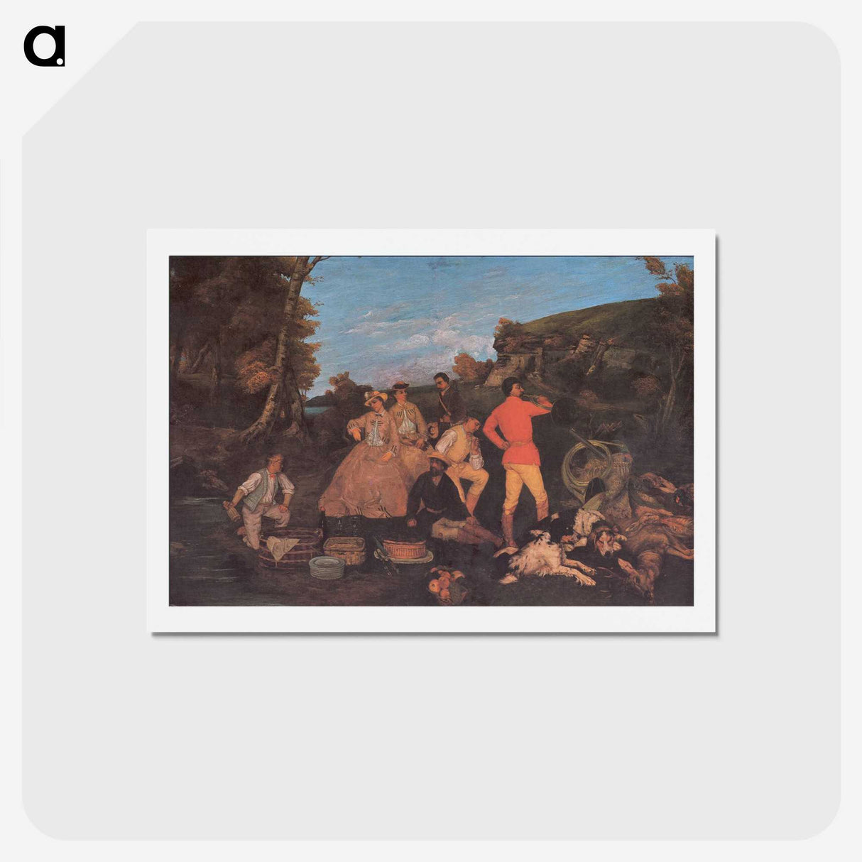 2-7_Gustave-Courbet_hagaki
