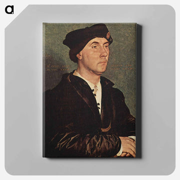 Portrait of Sir Richard Southwell - ハンス ホルバイン Canvas.