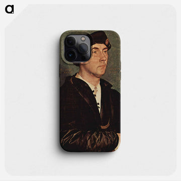 Portrait of Sir Richard Southwell - ハンス ホルバイン Phone Case.
