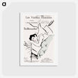 アートポストカード-Les Vieilles histoires: Ta Bouche - アンリ ド トゥールーズ ロートレック Postcard.