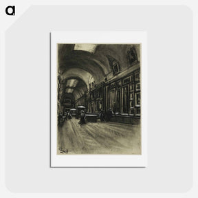 アートポストカード-The Long Gallery, Prado
 - ジョセフ ペネル Postcard.