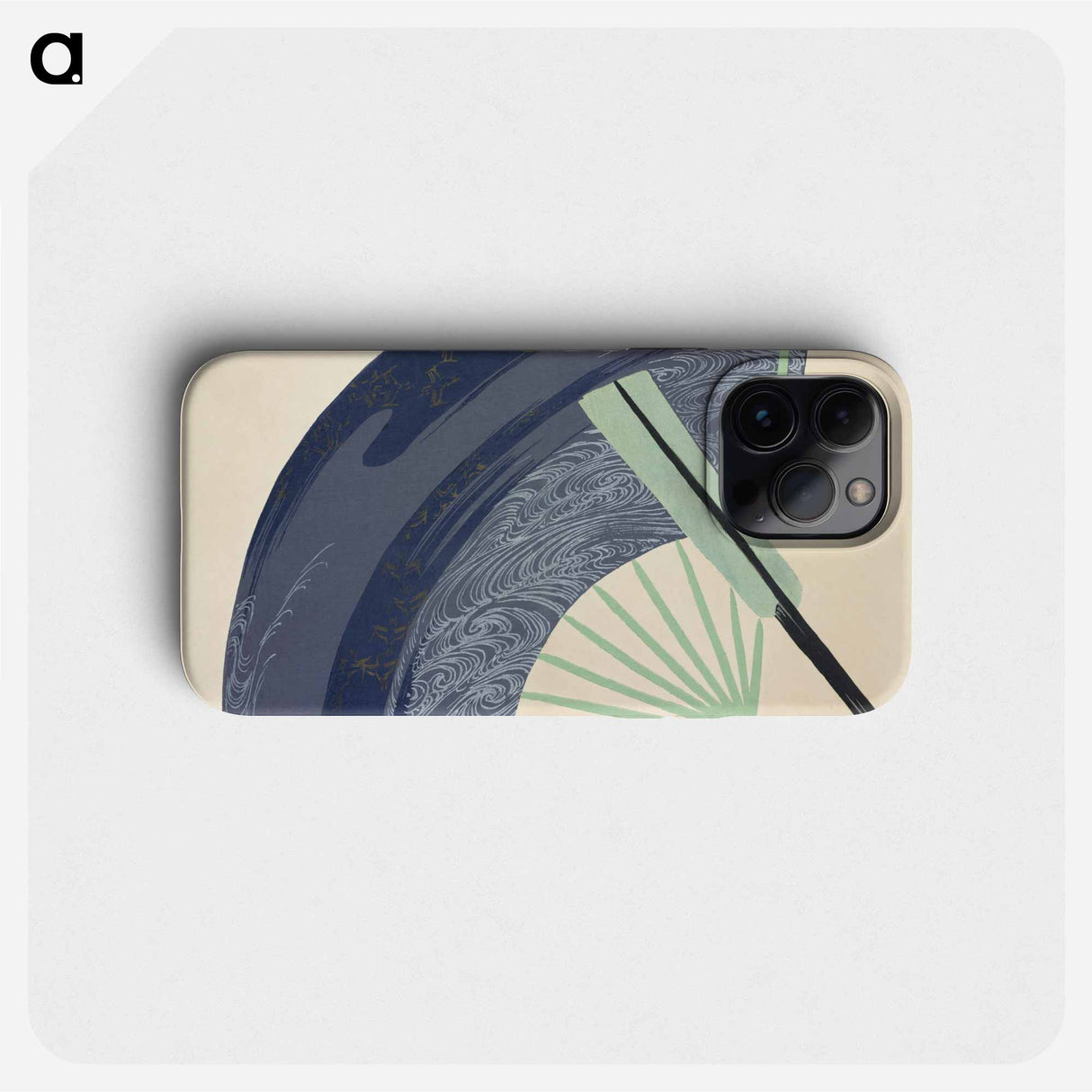 Fan from Momoyogusa–Flowers of a Hundred Generations - 神坂 雪華 Phone Case.