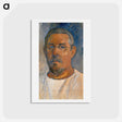 アートポストカード-Self-Portrait - ポール ゴーギャン Postcard.