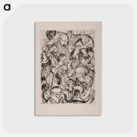 アートポストカード-Café Music
 - セントルイス美術館 Postcard.